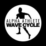 Alpha Athlete - Wave Cycle logo