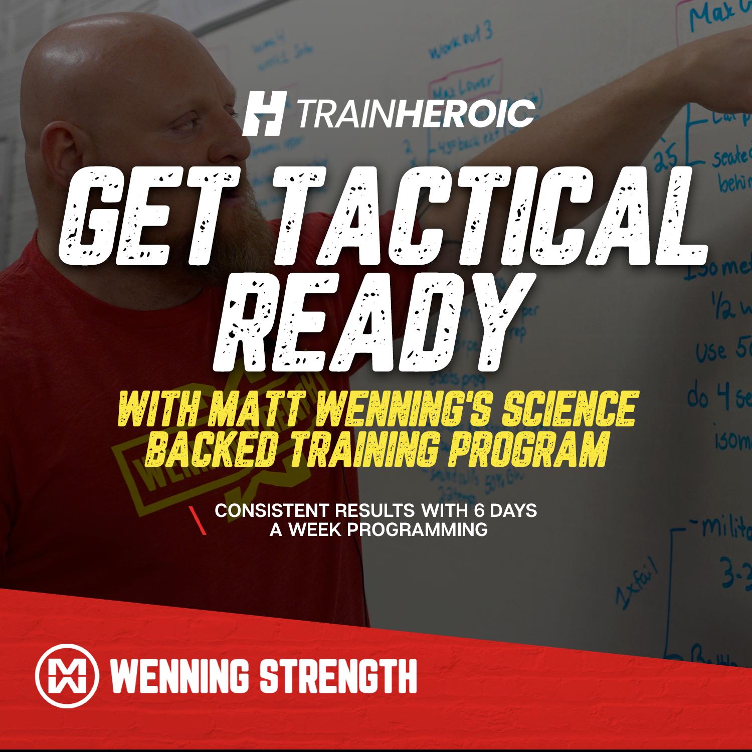 Matt Wenning Tactical Training